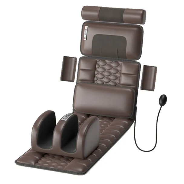 Materac masujący do drenażu nóg